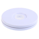 Plastic Turntable Plate Rotating Disc Base Turn Table Display Props for Watches Phone Jewelry Dia:3'' White