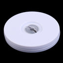 Plastic Turntable Plate Rotating Disc Base Turn Table Display Props for Watches Phone Jewelry Dia:3'' White