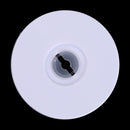 Plastic Turntable Plate Rotating Disc Base Turn Table Display Props for Watches Phone Jewelry Dia:3'' White