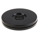 Plastic Turntable Plate Rotating Disc Base Turn Table Display Props for Watches Phone Jewelry Dia:3'' Black
