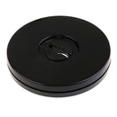 Plastic Turntable Plate Rotating Disc Base Turn Table Display Props for Watches Phone Jewelry Dia:3'' Black