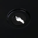 Plastic Turntable Plate Rotating Disc Base Turn Table Display Props for Watches Phone Jewelry Dia:8'' Black