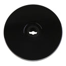 Plastic Turntable Plate Rotating Disc Base Turn Table Display Props for Watches Phone Jewelry Dia:4'' Black