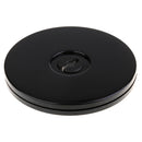 Plastic Turntable Plate Rotating Disc Base Turn Table Display Props for Watches Phone Jewelry Dia:4'' Black