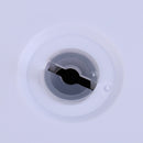 Plastic Turntable Plate Rotating Disc Base Turn Table Display Props for Watches Phone Jewelry Dia:5.5'' White