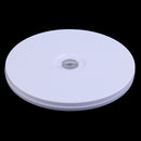 Plastic Turntable Plate Rotating Disc Base Turn Table Display Props for Watches Phone Jewelry Dia:5.5'' White