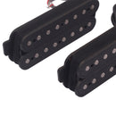 Black 8 String Guitar Pickup Set Dual Coil Humbucker for Electric Guitar Replacement