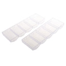 Transparent Acrylic Poker Chips Tray 100 Chips Display Honeycomb Case Box with Cover