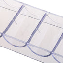 Stackable Acrylic Clear Poker Card Game Chip Tray 100 Chips Holder No Lid