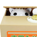 Cat Saving Box Cartoon Piggy Bank Steal Coin Bank Children Money Storage Box
