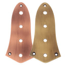 Vintage Control Plate For Jazz Bass JB Style Bass Guitar Replacement Bronze