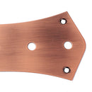 Vintage Control Plate For Jazz Bass JB Style Bass Guitar Replacement Brown