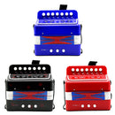 Kids Accordion Music Collection Accordion Premium Educational Music Toy Blue