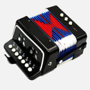 Kids Accordion Music Collection Accordion Premium Educational Music Toy Black