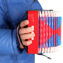 Kids Accordion Music Collection Accordion Premium Educational Music Toy Red