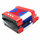 Kids Accordion Music Collection Accordion Premium Educational Music Toy Red