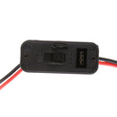 Durable Plastic XT60 Connector High Current Battery Switch with 7.87inch Wire