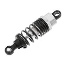 4 Pieces 1/10 RC Car Buggy Rear+Front Shock Absorber 102004 for 94101 94102 94103 94122 94123 Silver