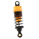 4 Pieces 1/10 RC Car Buggy Rear+Front Shock Absorber 102004 for 94101 94102 94103 94122 94123 Yellow
