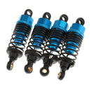 Set of 4 RC 1/10 Climbing Car Shock Absorber Eliminator Front Rear 102004 for Redcat HSP Spare Parts Blue