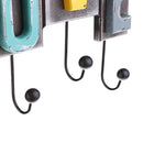 Creative LOVE Wall Mounted Wooden Key Hook Clothes Holder Hanger Decor Gifts