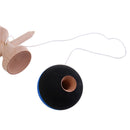 Wooden Tribute Kendama Professional Japanese Traditional Game Toy Xmas Gift Black Blue