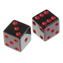 16x16mm (10 pcs/pack) Polyhedral Clear Game Dice Red Complte Set for DND RPG Card Game