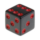 16x16mm (10 pcs/pack) Polyhedral Clear Game Dice Red Complte Set for DND RPG Card Game