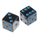 10Pcs Dice Round Corner Die 16mm Blue Dotted for Traditional Board Games Toy