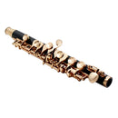 Golden Musician C Key Cupronickel Piccolo w/ Cork Grease Cleaning Cloth Screwdriver