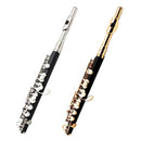 Golden Musician C Key Cupronickel Piccolo w/ Cork Grease Cleaning Cloth Screwdriver