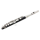 Silver Musician C Key Cupronickel Piccolo w/ Cork Grease Cleaning Cloth Screwdriver