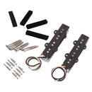 4-String Guitar Single Coil Pickup Hand Wound Bridge Neck for JB Guitar Part