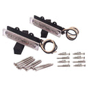 4-String Guitar Single Coil Pickup Hand Wound Bridge Neck for JB Guitar Part