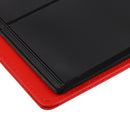 60 Pockets Paper Money Collection Album Leather Bill Notes Book Holder Red