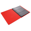 60 Pockets Paper Money Collection Album Leather Bill Notes Book Holder Red