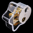 Acrylic Clear Musical Mechanism Music Box Wedding Home Decor Gift, You Are My Sunshine
