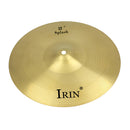 IRIN Professional 12 inch Brass Alloy Crash Ride Hi-Hat Cymbal for Drum Percussion Set Students Beginners