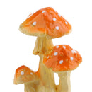 Mini Mushroom Sculpture Statues Lawn for Outdoor Garden Terrarium Moss Decor