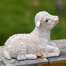 1x Resin Cute Sheep Model for DIY Fairy Garden Scene Decoration Animal Model