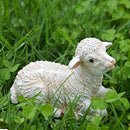 1x Resin Cute Sheep Model for DIY Fairy Garden Scene Decoration Animal Model