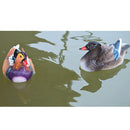 Resin Animal Sculpture Modern Garden Zoo Ornament Outdoor Decorations Floating Ducks