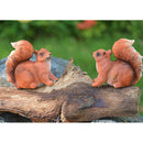 1 Home Garden Resin Squirrel Model for DIY Outdoor Grassland Backyard Decors