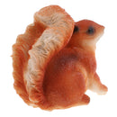 1 Home Garden Resin Squirrel Model for DIY Outdoor Grassland Backyard Decors