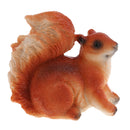 1 Home Garden Resin Squirrel Model for DIY Outdoor Grassland Backyard Decors