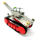 Assembly Metal Tank Model Toy Building Puzzles Kids Intelligence Toy LX016