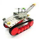 Assembly Metal Tank Model Toy Building Puzzles Kids Intelligence Toy LX016