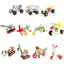 Assembly Metal Tank Model Toy Building Puzzles Kids Intelligence Toy LX016