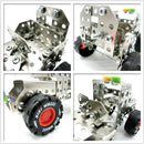 Assembly Metal Jeep Model Toy Building Puzzles Kids Intelligence Toy LX013