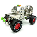 Assembly Metal Jeep Model Toy Building Puzzles Kids Intelligence Toy LX013